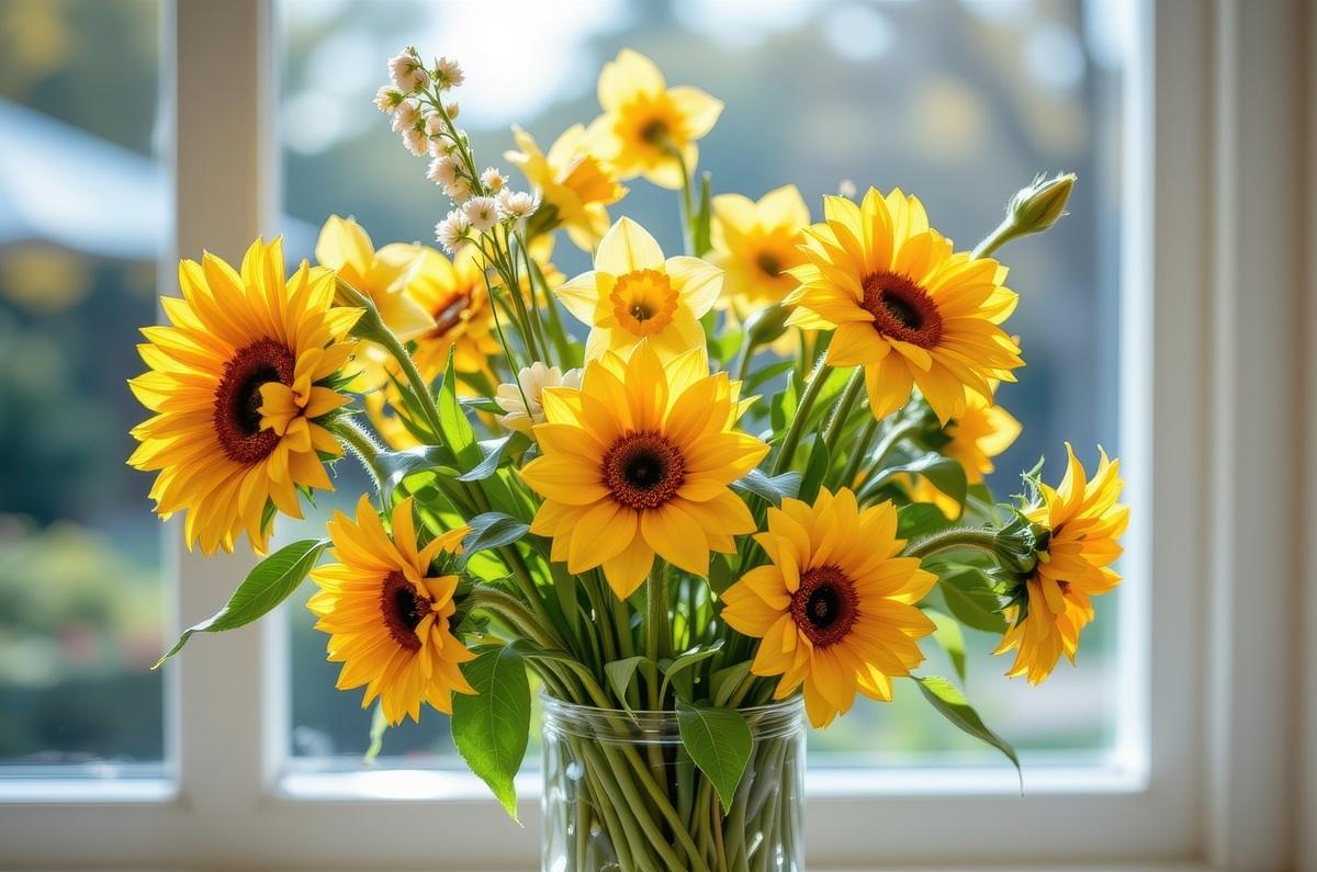 Flores amarillas en casa: atrae alegría según el feng shui.