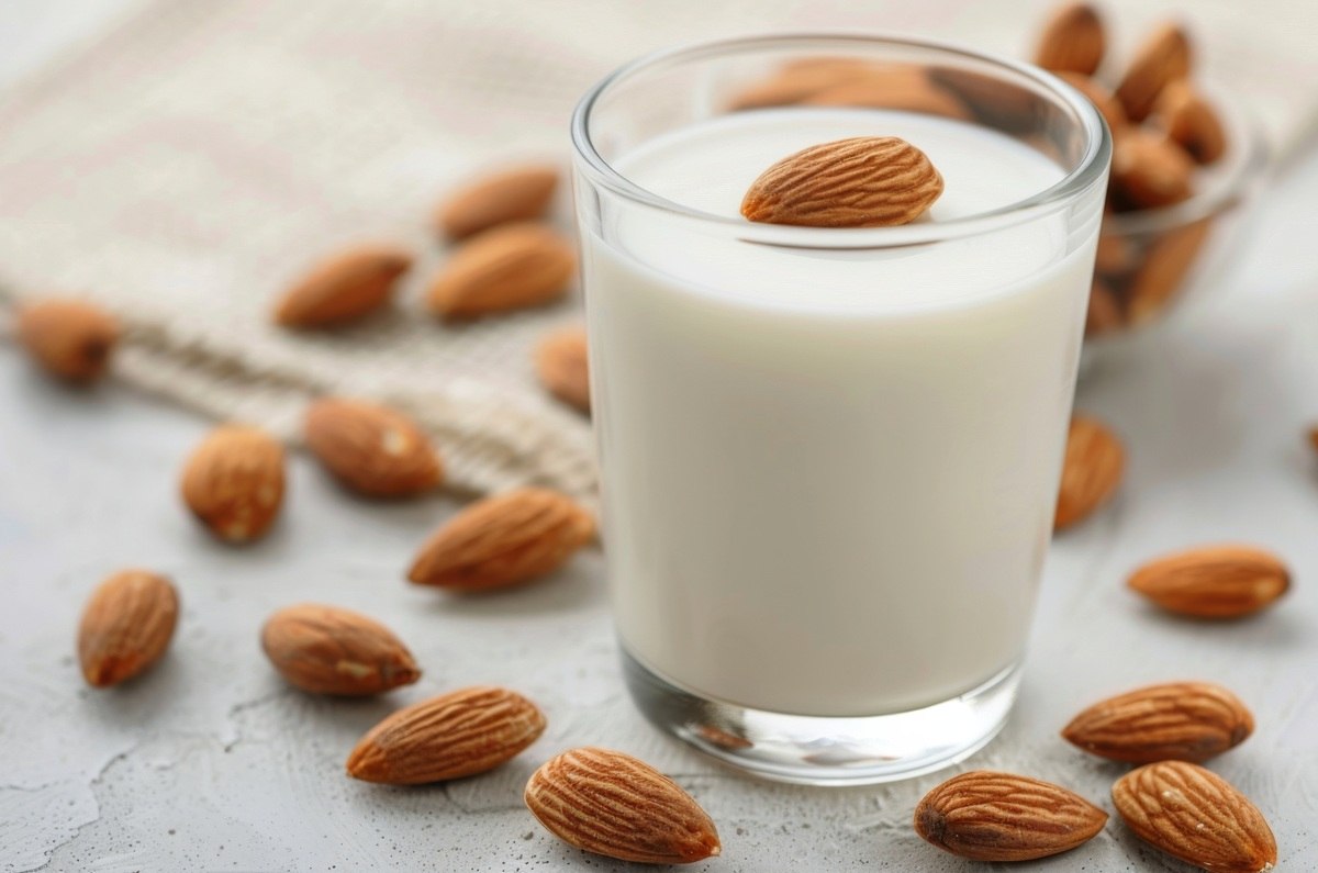 Leche de almendras