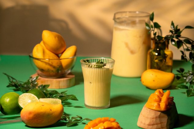 Receta de limonada cremosa de mango ¡En 5 minutos!