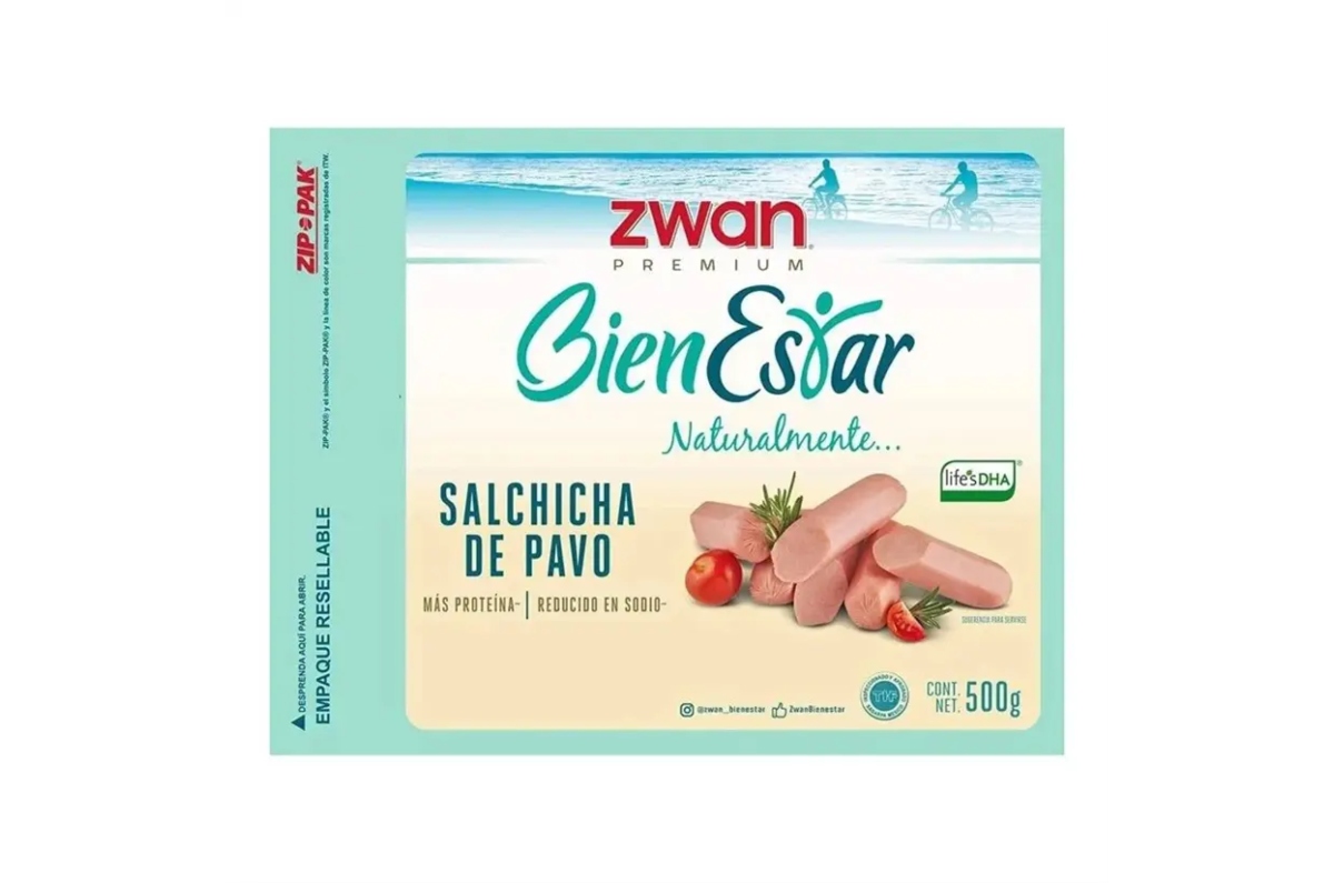 La única que comprobó ser 100% pechuga de pavo aporta 5.8 g de proteína por pieza. Foto: Archivo