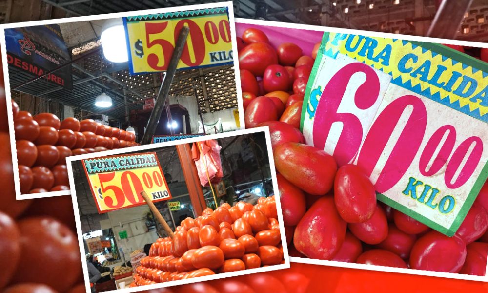 Precio de jitomate tras bloqueos en carreteras