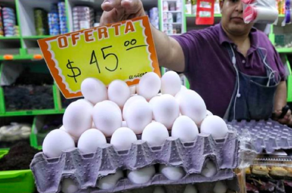 precios reales del huevo en México