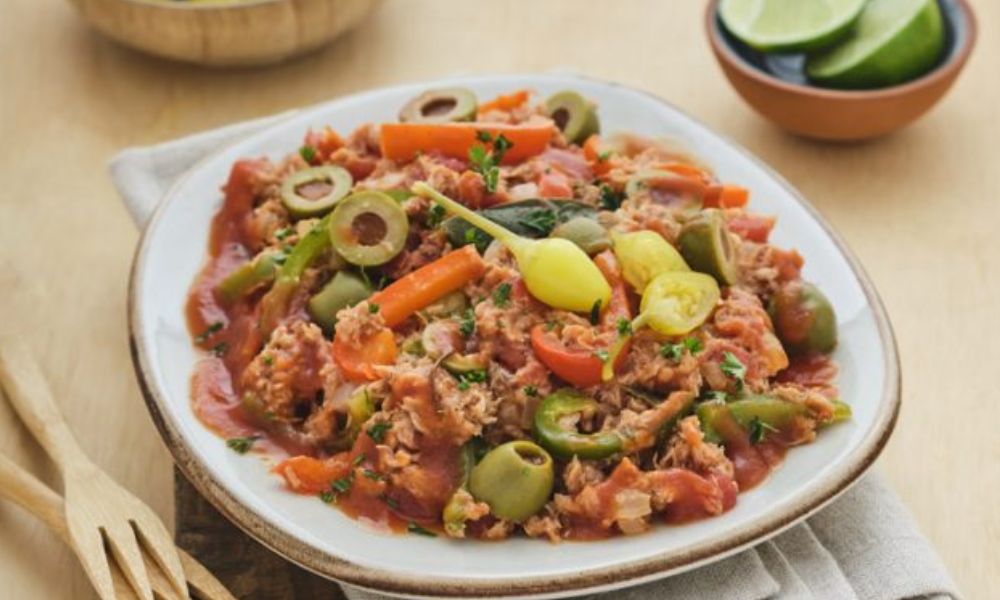 Receta de atún a la veracruzana
