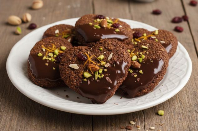 Receta de galletas de chocolate con forma de corazón para vender en San Valentín ¡en solo 6 pasos!