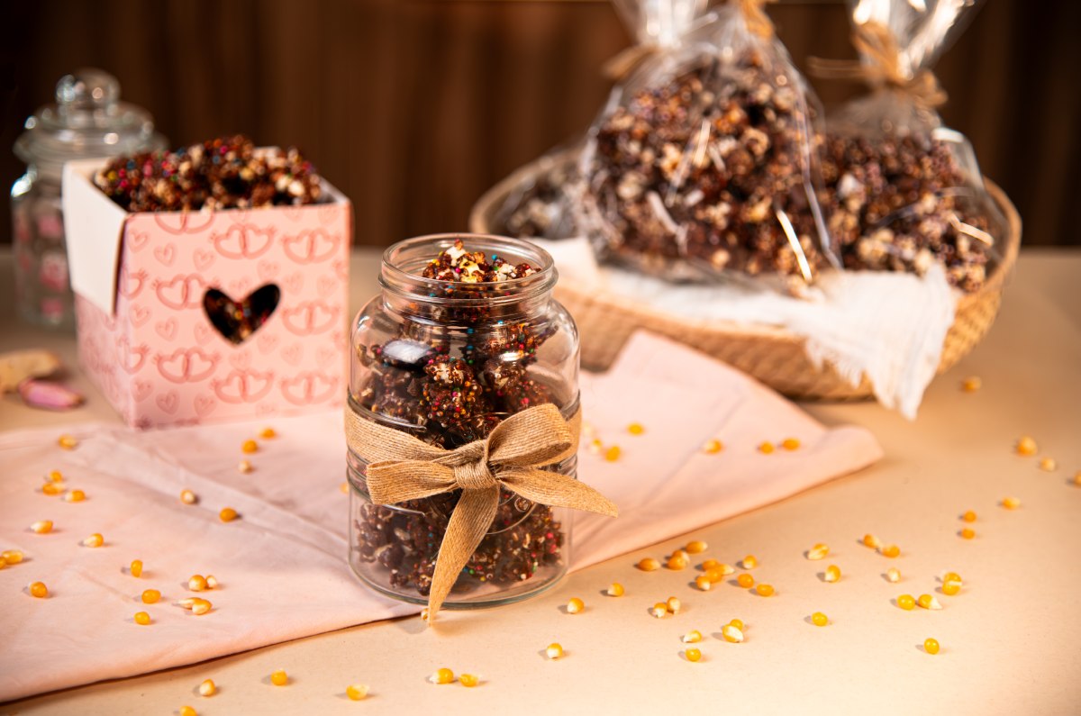 Receta de palomitas de chocolate