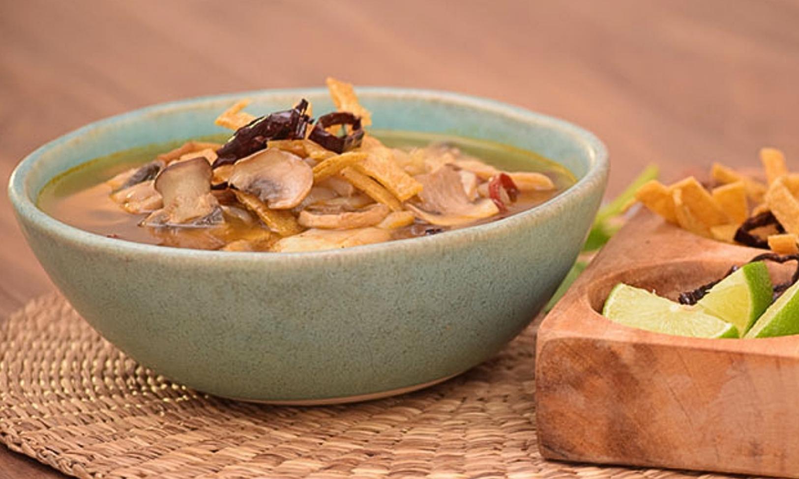 Receta de sopa de hongos estilo La marquesa