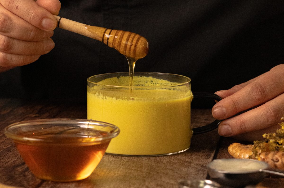 receta de golden milk