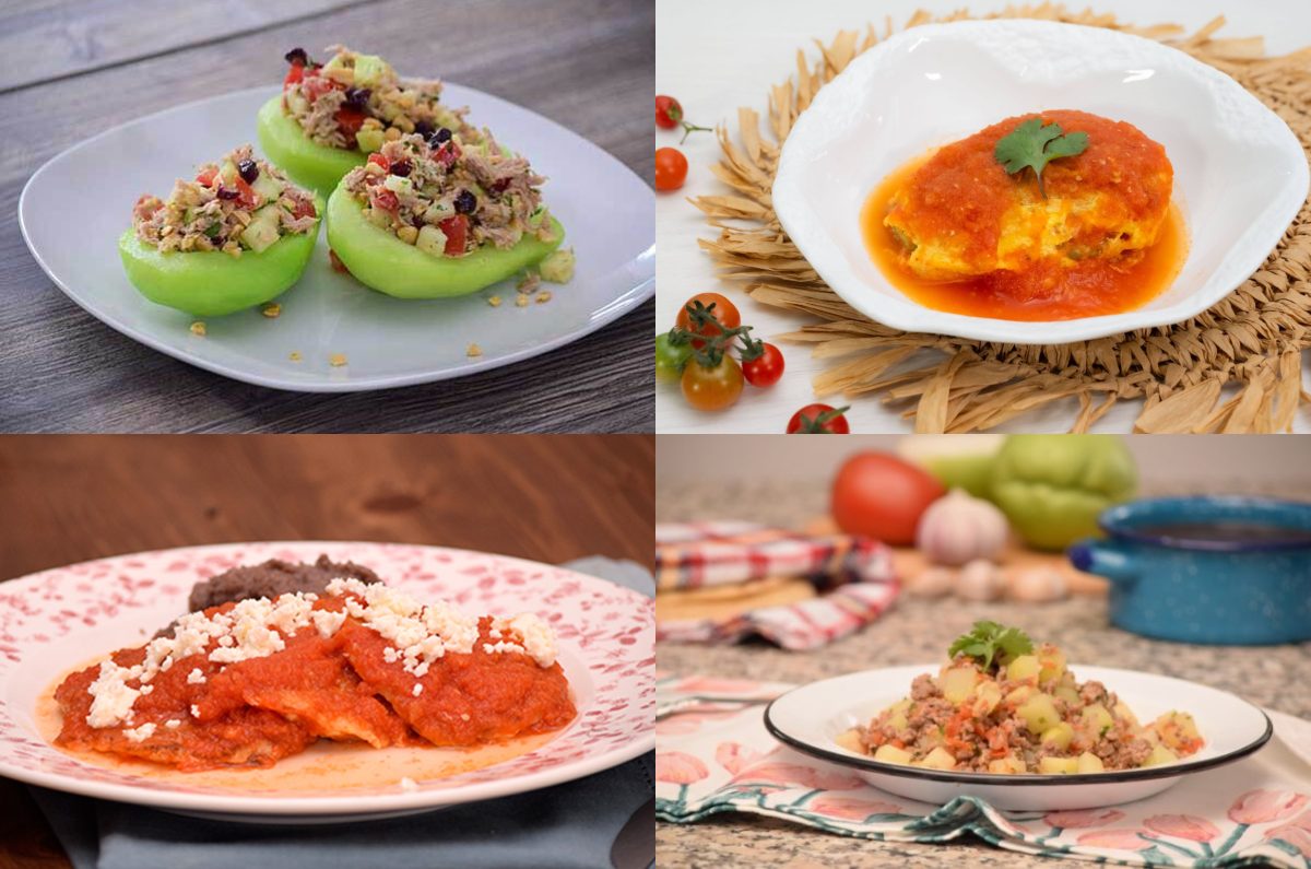 recetas con chayote