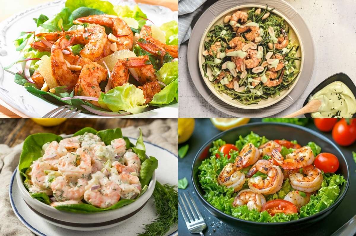 5 recetas de ensaladas frescas con camarones por menos de 100 pesos