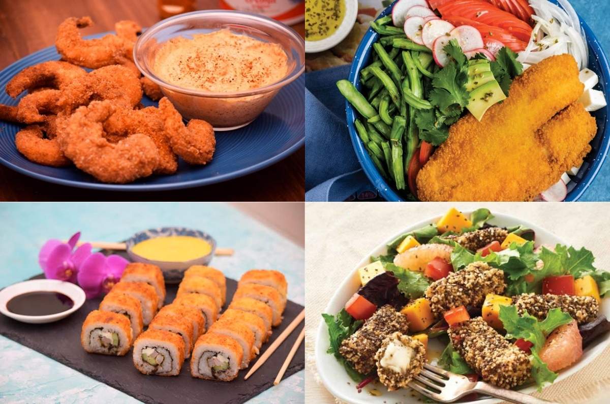 5 recetas de pescados y mariscos empanizados por menos de 150 pesos