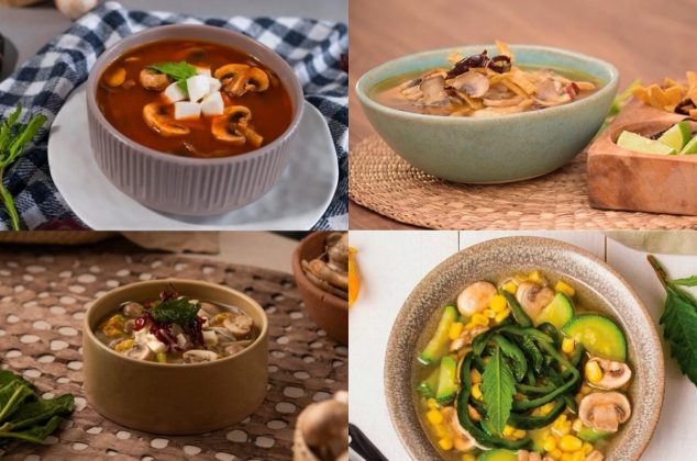 5 recetas de sopas con champiñones por menos de 70 pesos