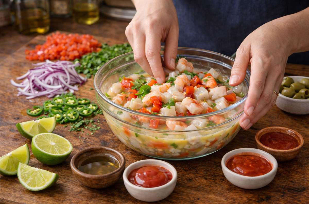 Ceviche al estilo Acapulco: sabor fresco del verano