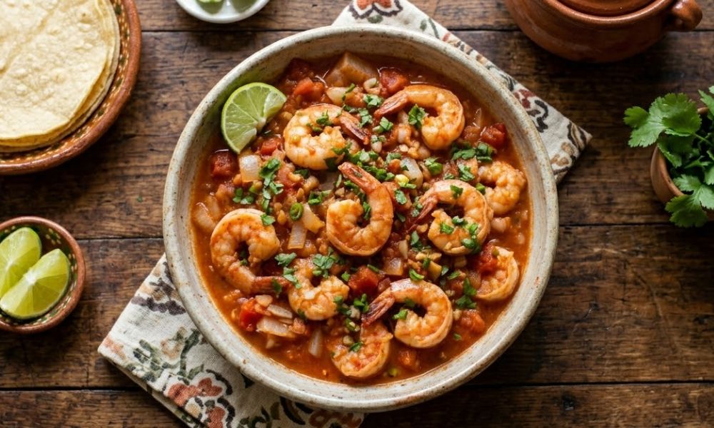 Cómo preparar camarones a la mexicana