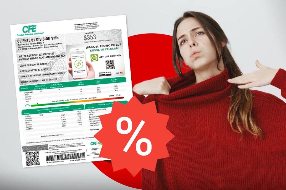 descuento de la CFE en abril 