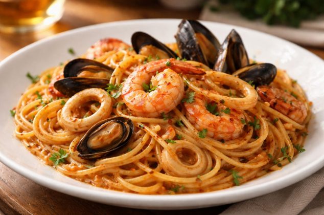 Espagueti a la marinera en 30 minutos: receta rápida y sabrosa