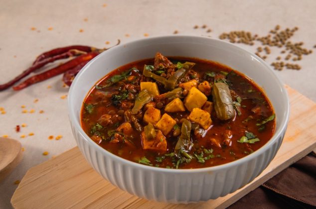 Lentejas con carne de res al estilo mexicano