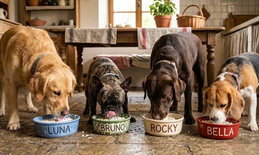 Los perros pueden comer kéflir