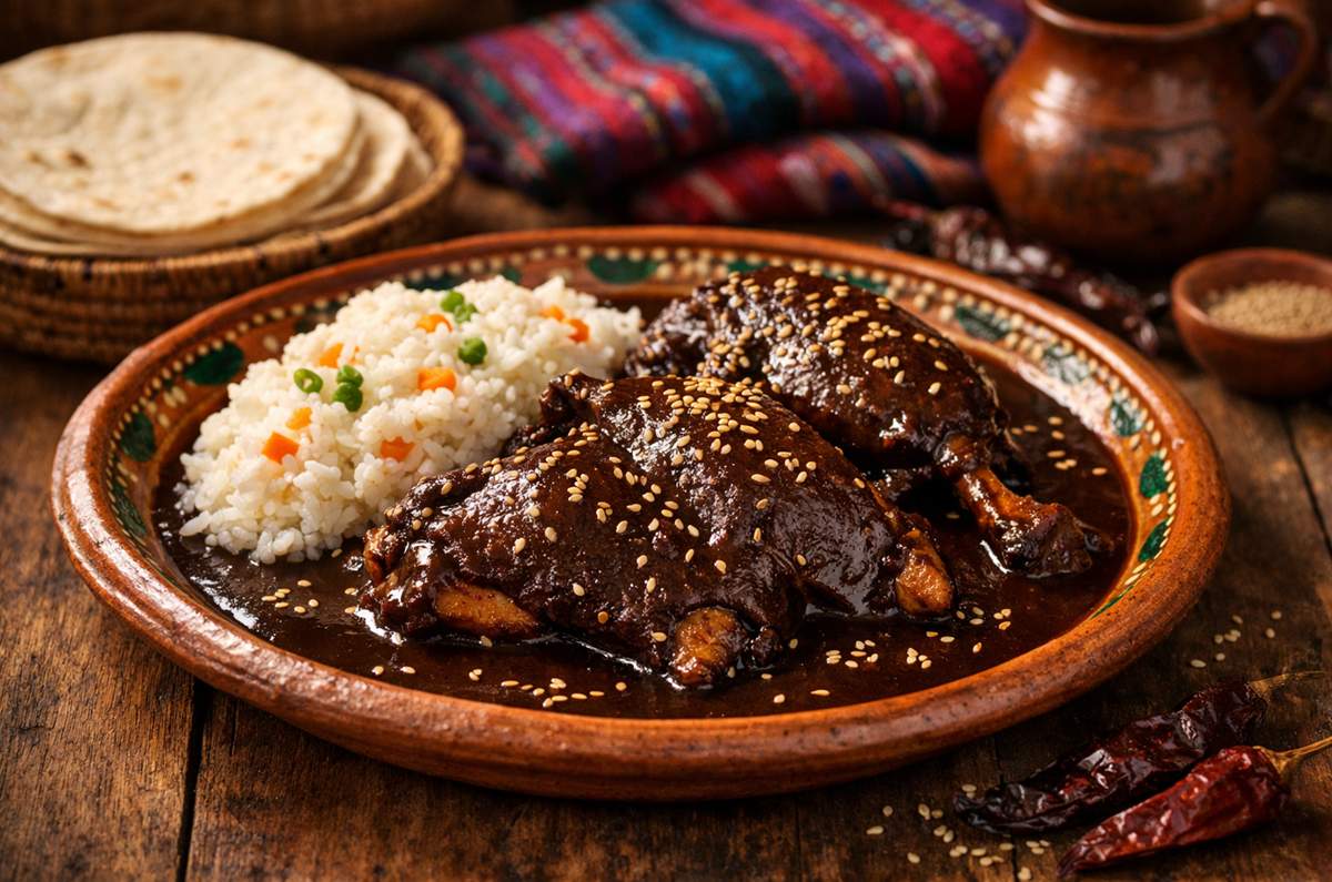 El mole de guajolote de Como agua para chocolate
