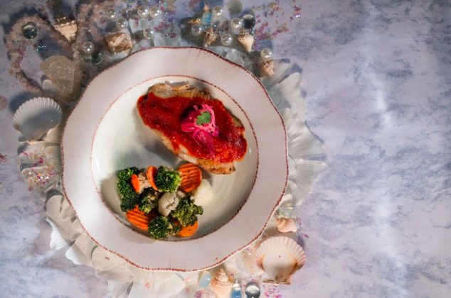 Receta de empapelado de pescado a la diabla