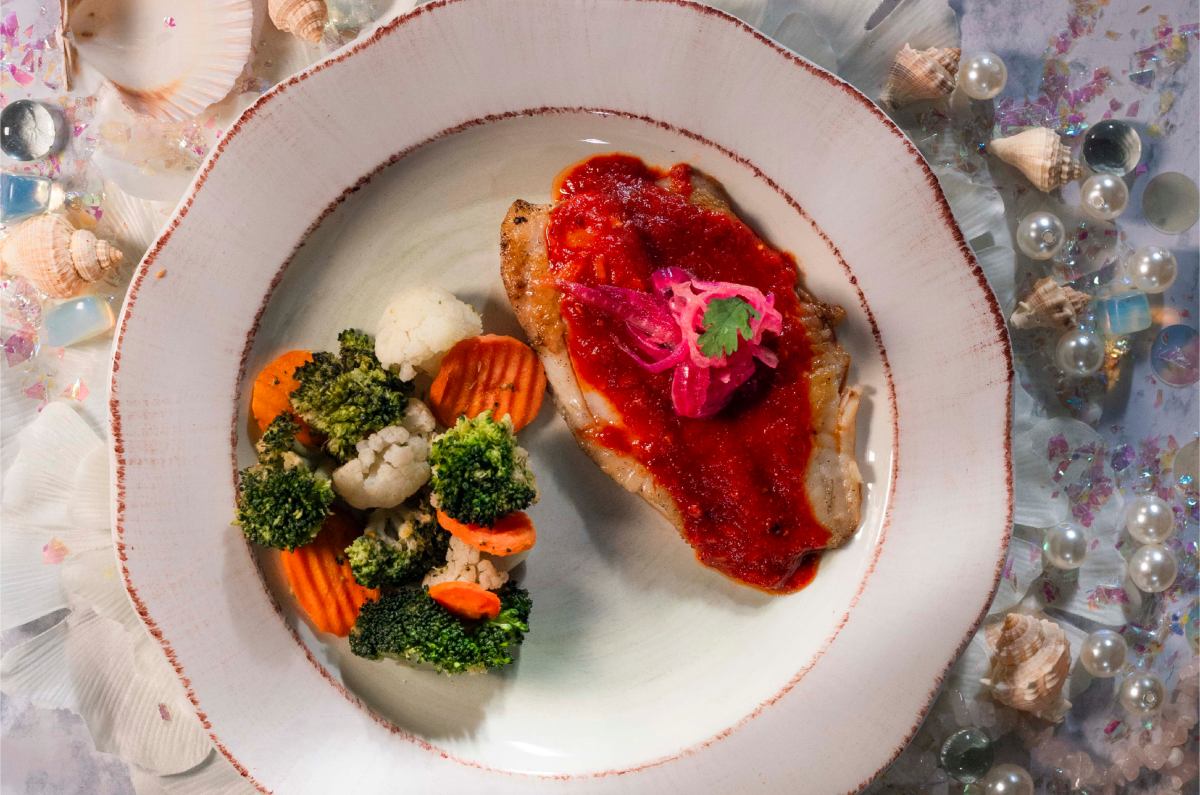 Receta de empapelado de pescado a la diabla