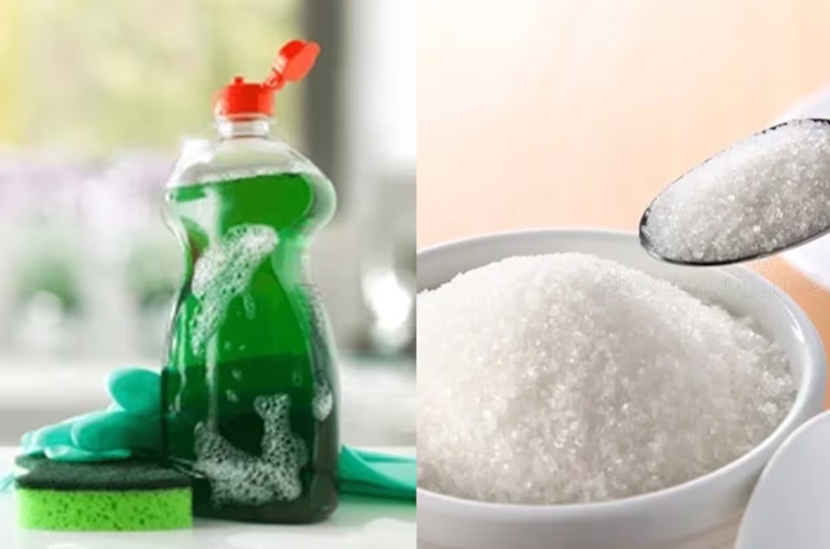 beneficios de mezclar detergente y azúcar 