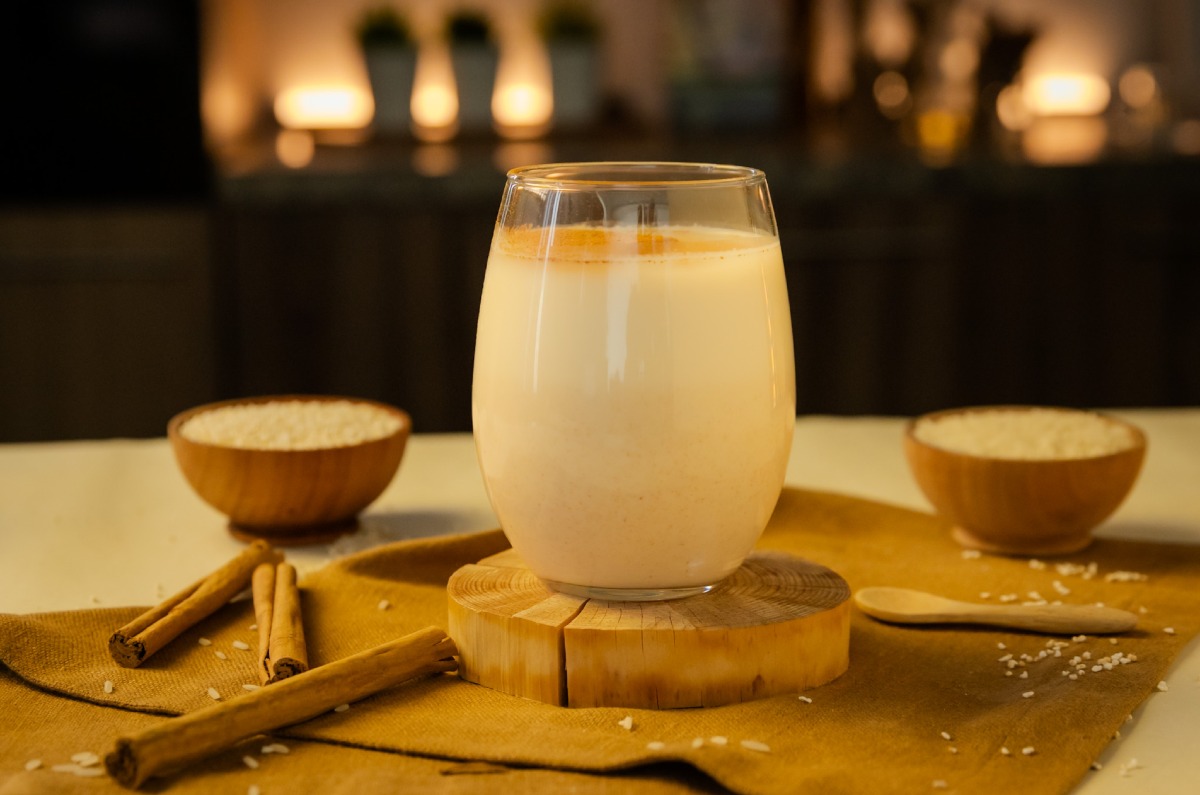 agua de horchata de amaranto