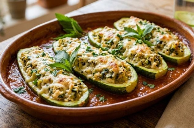 Receta de calabacitas rellenas de requesón ¡en solo 30 minutos!