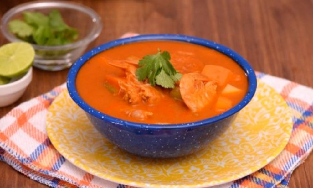 Receta de caldo de camarón seco y verduras