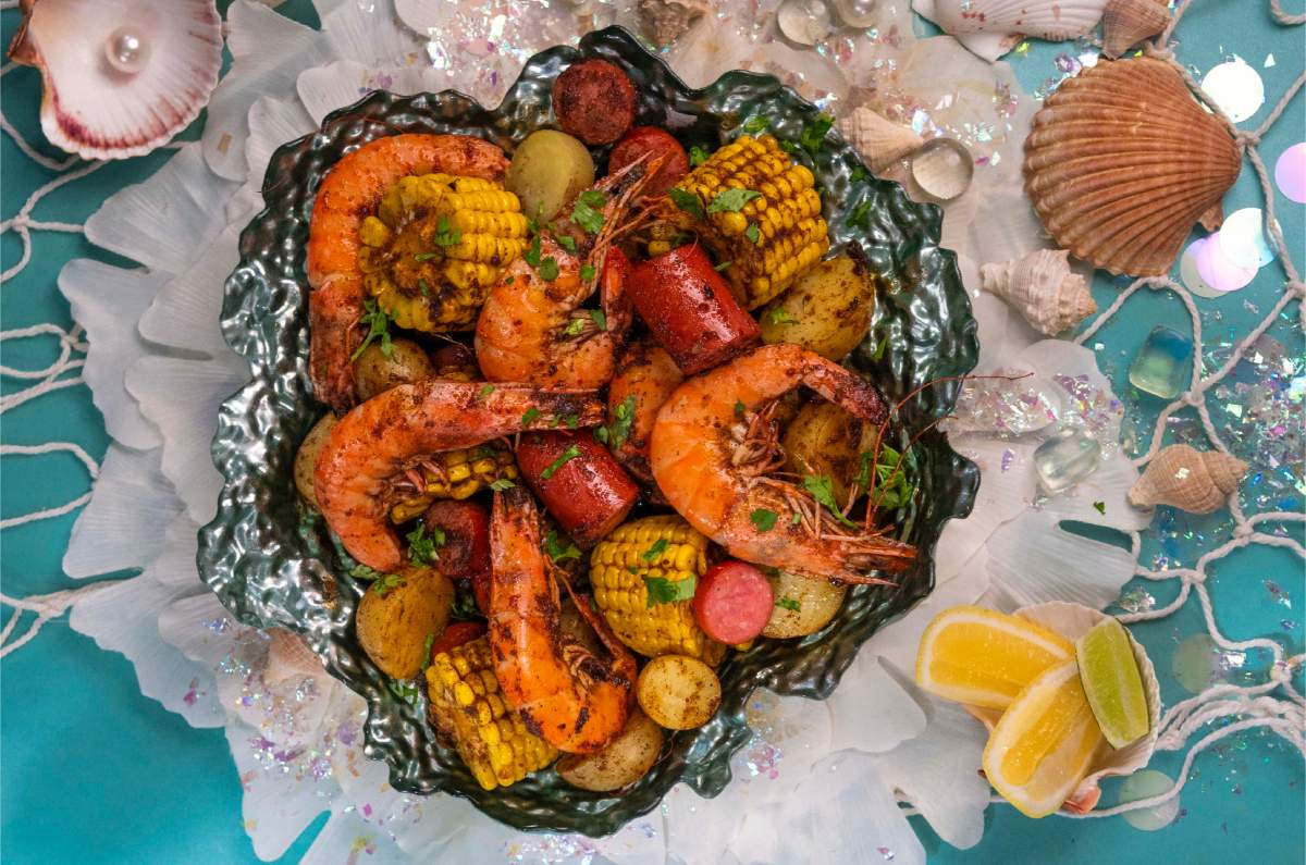 Receta de camarones cajún estilo Louisiana