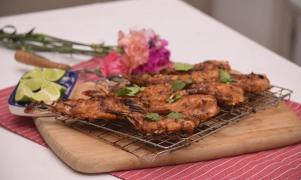 Receta de camarones zarandeados