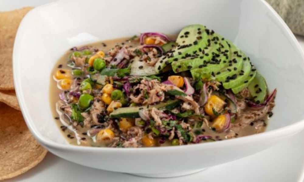 Receta de ceviche vegetariano con pepino