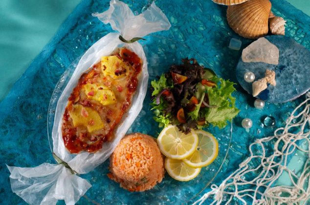 Pescado a la hawaiana con piña y tocino, ¡en solo 20 minutos!