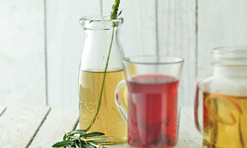 Receta de infusión de lavanda y té limón