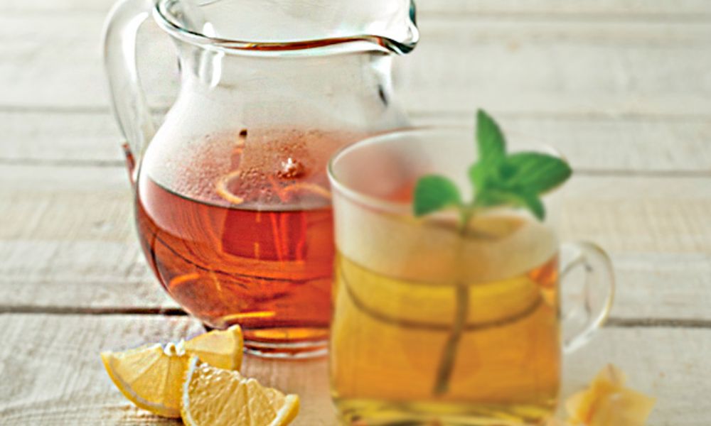 Receta de infusión de tila y limón eureka