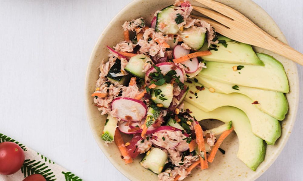 Receta de salpicón de atún con verduras