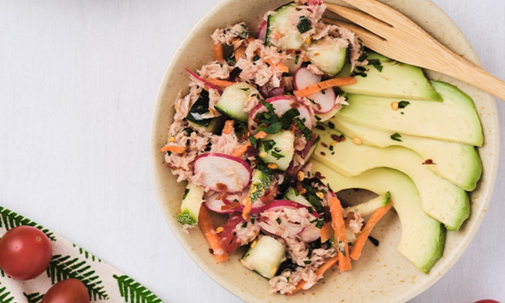 Receta de salpicón de atún con verduras