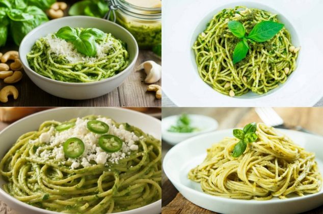 5 recetas de espaguetis verdes ¡por menos de 70 pesos!