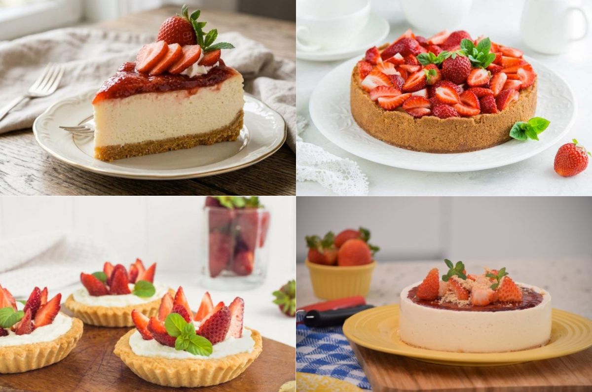 5 recetas de postres con fresa sin horno por menos de 100 pesos