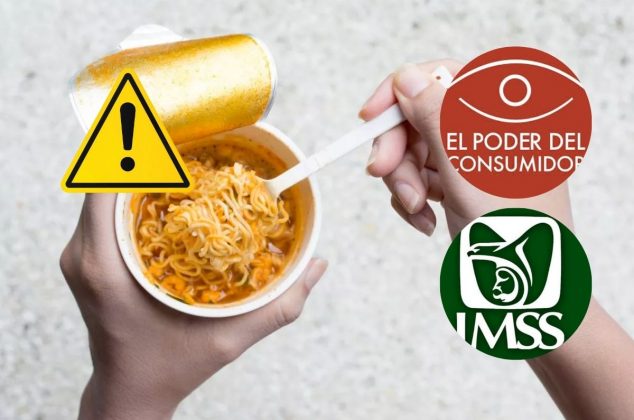 ¿Consumes esta sopa instantánea? IMSS y El Poder del Consumidor lanzaron una polémica advertencia