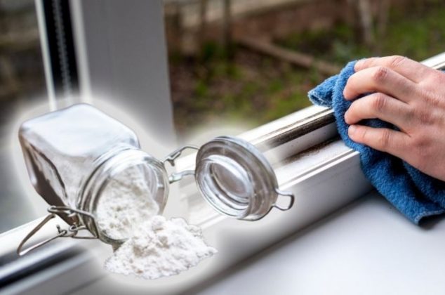 El secreto mejor guardado para ventanas que se atoran: pon bicarbonato en los rieles y mira lo que pasa