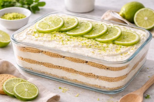 Prepara esta carlota de limón sin azúcar en minutos (súper fácil)