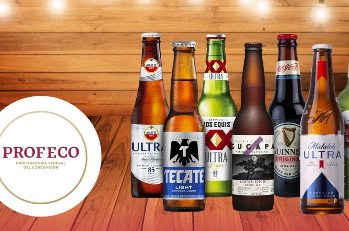 cervezas con menos calorías según profeco