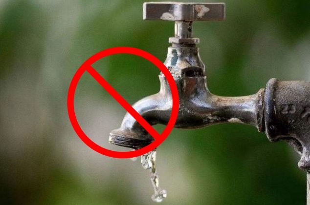 El Gobierno confirma corte masivo de agua y estas colonias se quedarán sin servicio durante 3 días