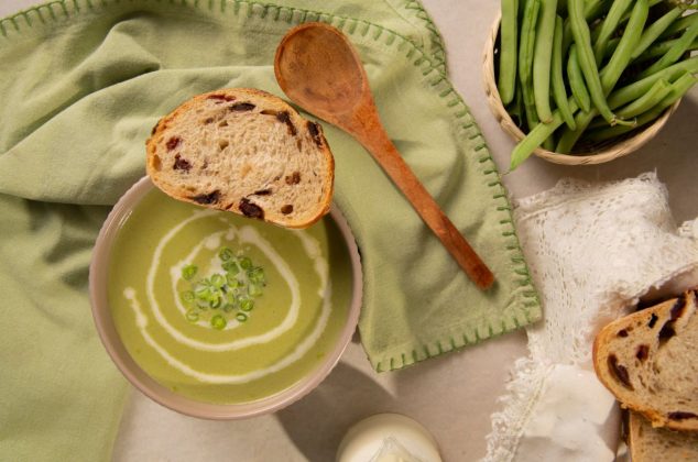 Cómo hacer crema de ejote receta rápida y deliciosa