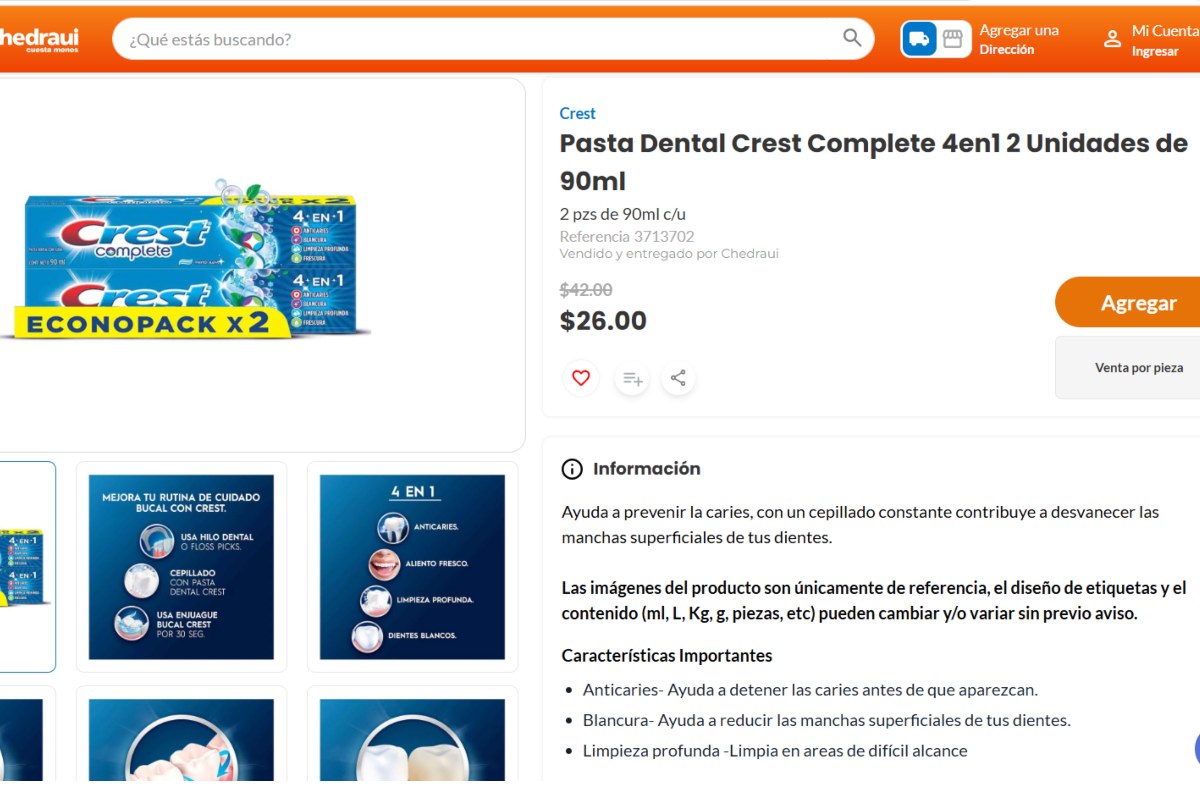 Su precio promedio es de $27 pesos por 120 ml, por debajo de varias marcas reconocidas. Foto: Archivo 