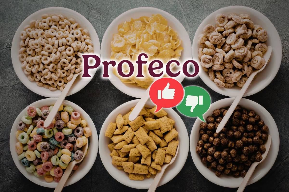 el cereal con menos azúcar según profeco