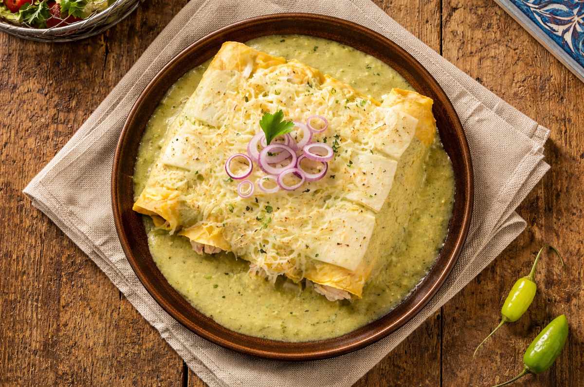Este es el queso ideal para unas enchiladas suizas perfectas.