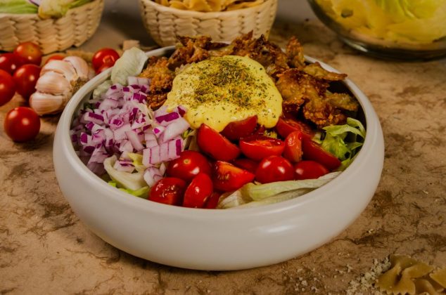 Receta de ensalada con sopa crujiente ¡en 30 minutos!