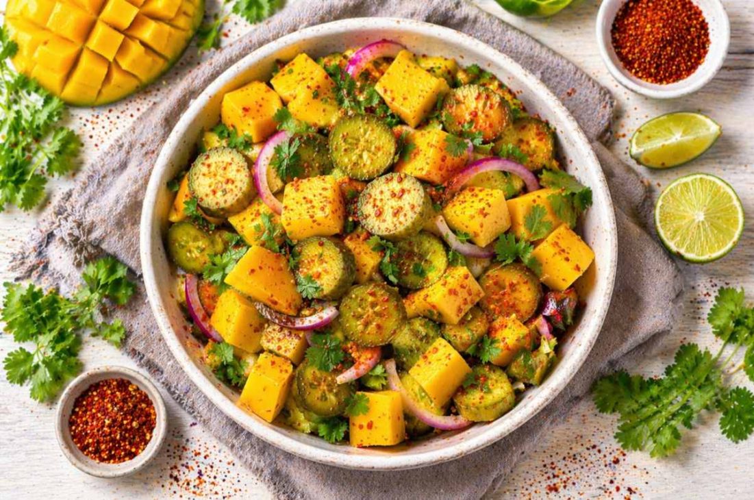 ensalada-de-mango-y-pepinillos