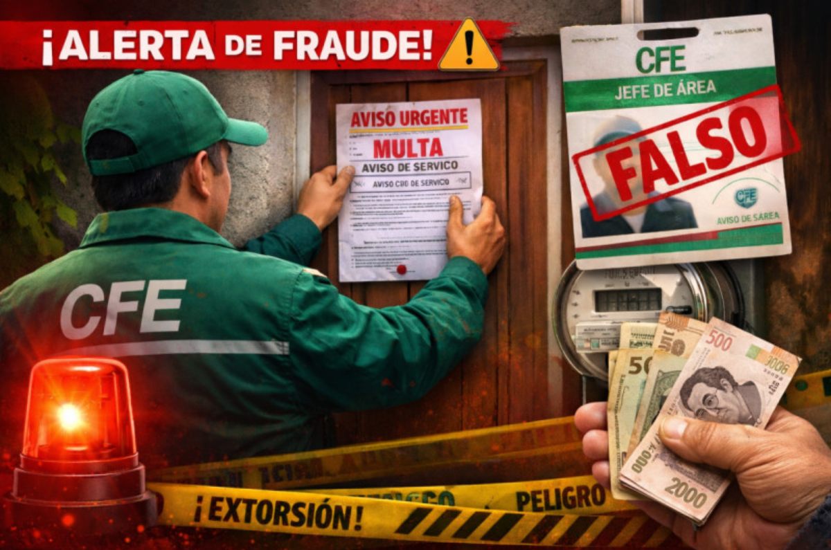 CFE alerta sobre fraudes casa por casa 